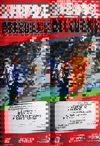 Match Programme (Unofficial)