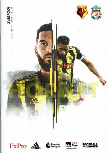 Match programme