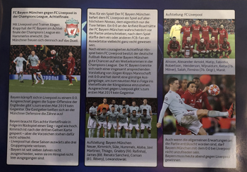 Match programme - Pages