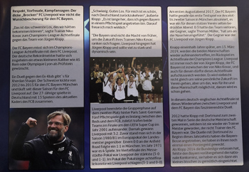 Match programme - Pages