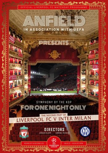 Match programme