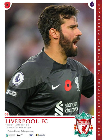 Match programme