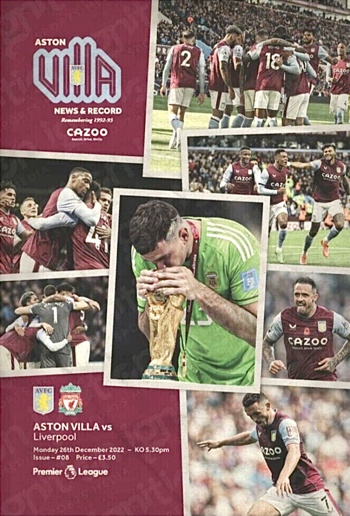 Match programme