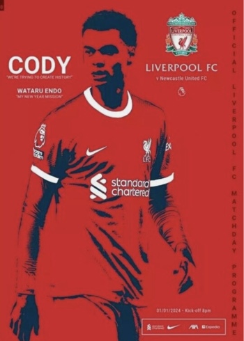 Match programme
