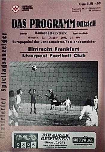 Match programme
