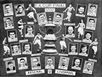 Arsenal and Liverpool player images
