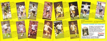 Tottenham pen pics (from match programme)