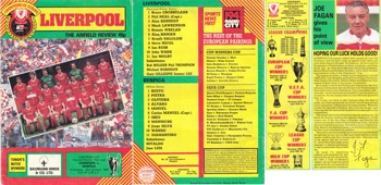 Match programme