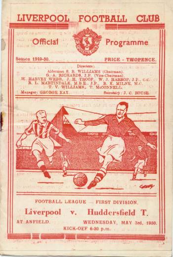Match programme