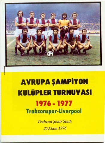 Match programme