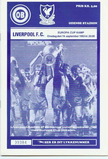 Match programme