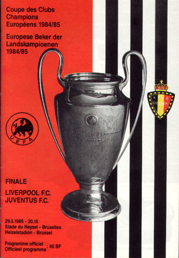 Match programme