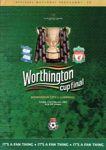 Match programme