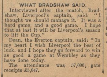 The captains' reaction