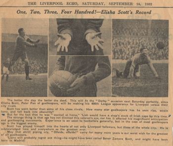 Elisha's record - 24 September 1932
