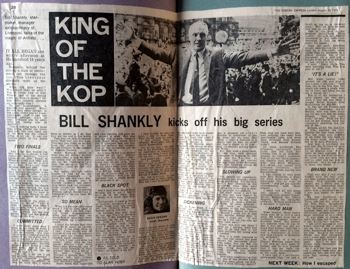 Sunday Express series in 1973 - King of the Kop
