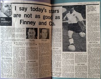 Sunday Express series in 1973 - Today's stars not as good as Finney and co.