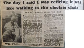Like walking to the electric chair - Daily Mail 13 July 1974