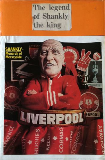 Front of Bill Shankly scrapbook