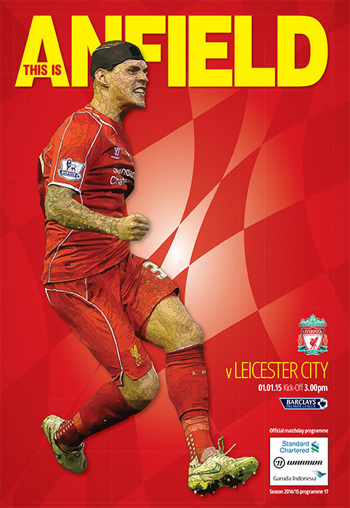 Matchday programme 1 January 2015