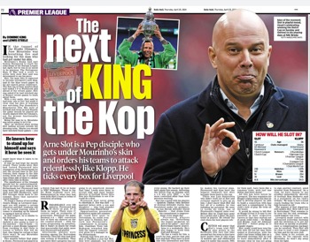 The Next King Of The Kop - April 2024