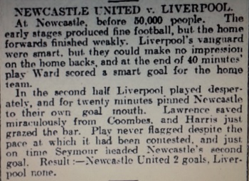 Yorkshire Post match report