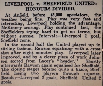 Yorkshire Post match report