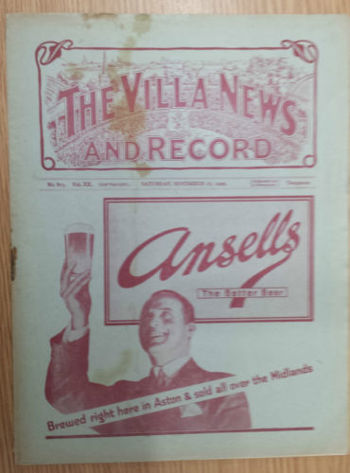 Match programme