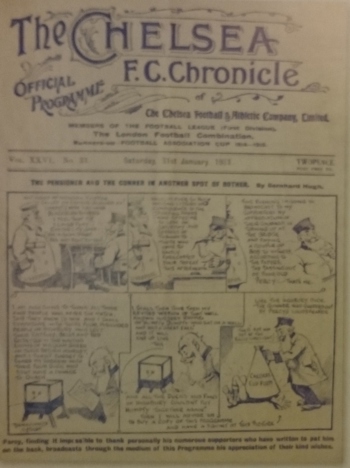Match programme