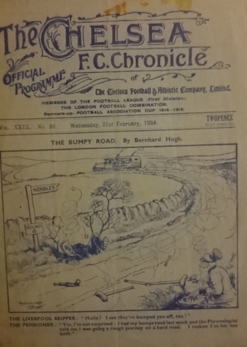 Match programme