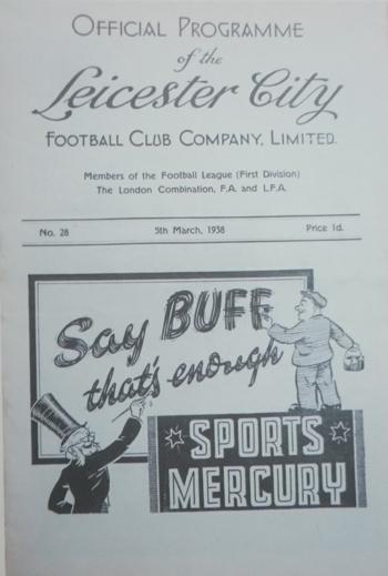 Match programme