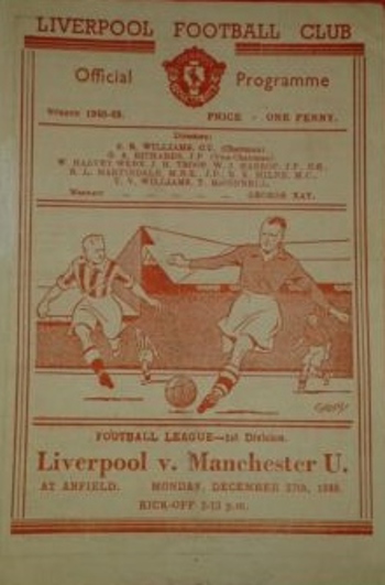 Match programme