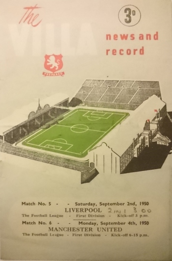 Match programme