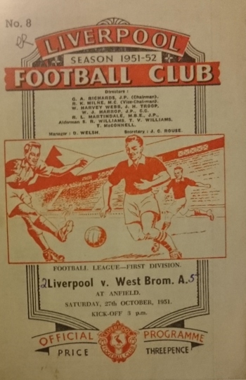 Match programme