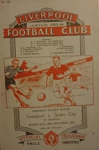 Match programme