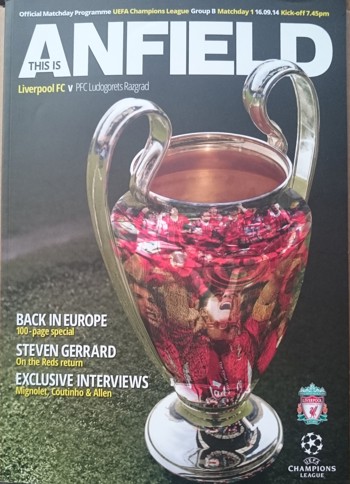 Match programme