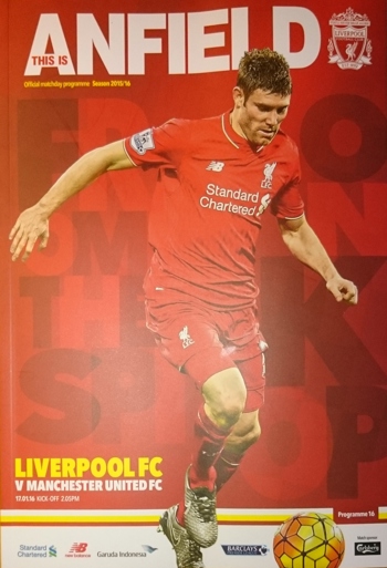 Match programme