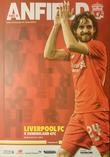 Match programme
