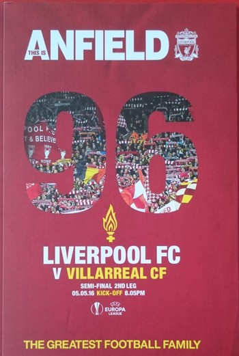 Match programme