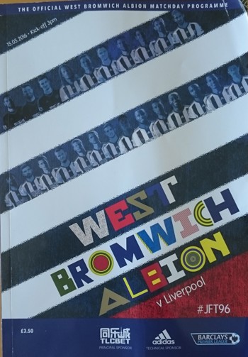 Match programme