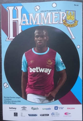 Match programme