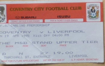 Match ticket