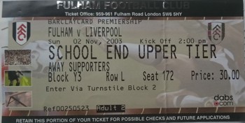 Match ticket