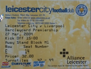 Match ticket