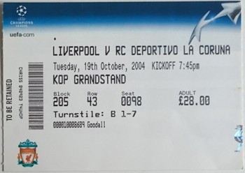 Match ticket