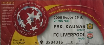 Match ticket