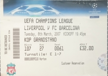 Match ticket
