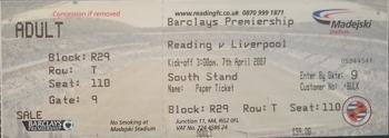 Match ticket