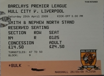 Match ticket