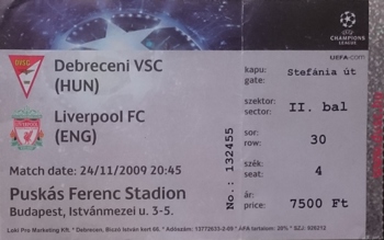 Match ticket